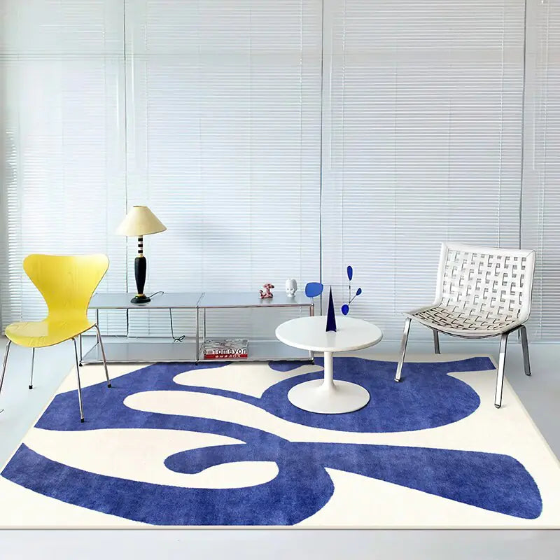 Large Abstract Living Room Carpet