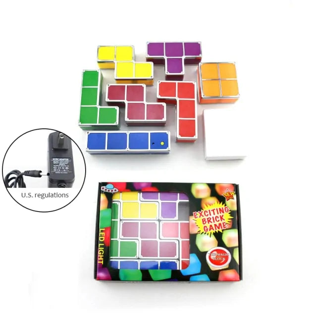 Novelty Lighting Tetris Puzzle