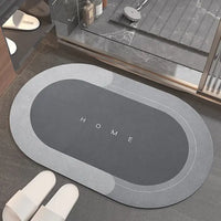 Oval Grey Home