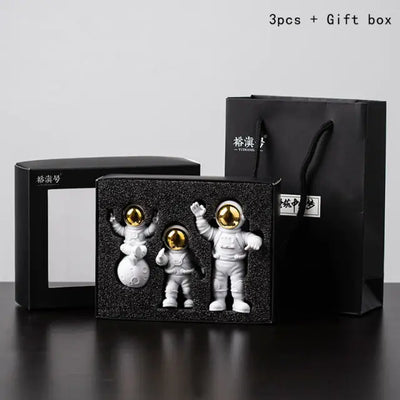 Astronaut and Moon Home Decor Set