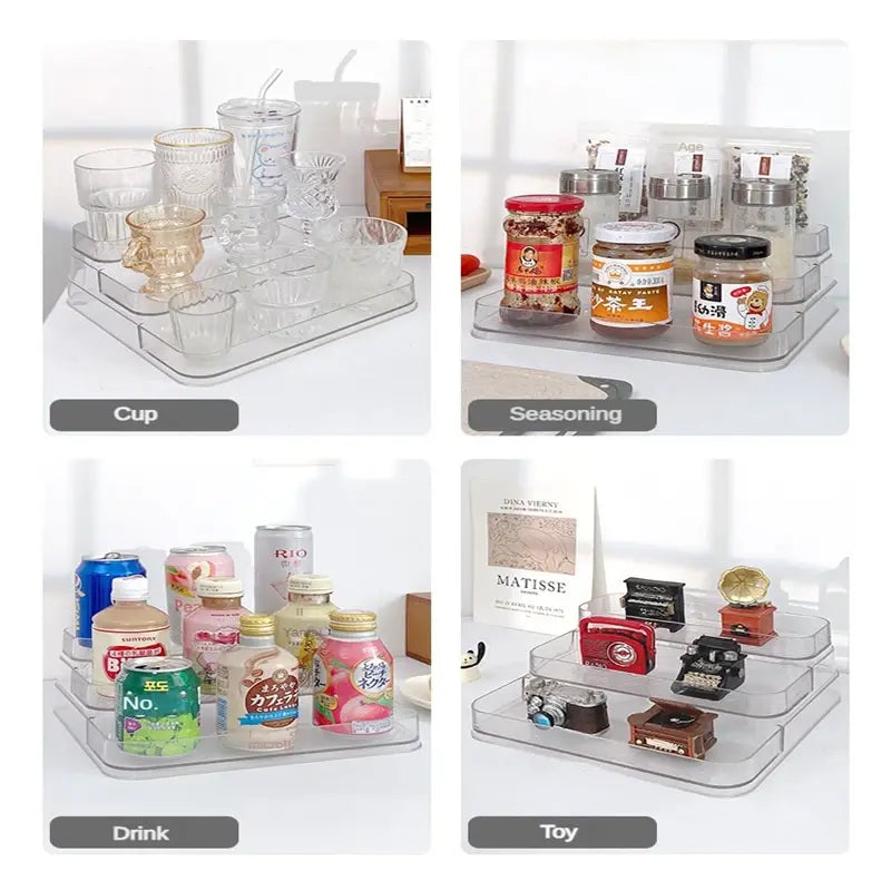 Bathroom Shelf Makeup Organizer