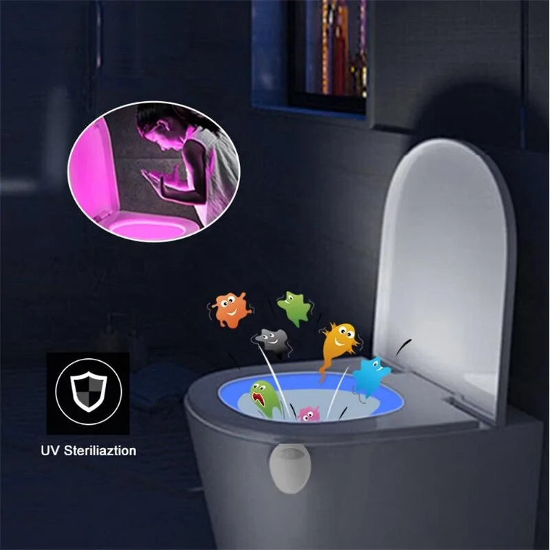 Toilet Night Light For Bathroom